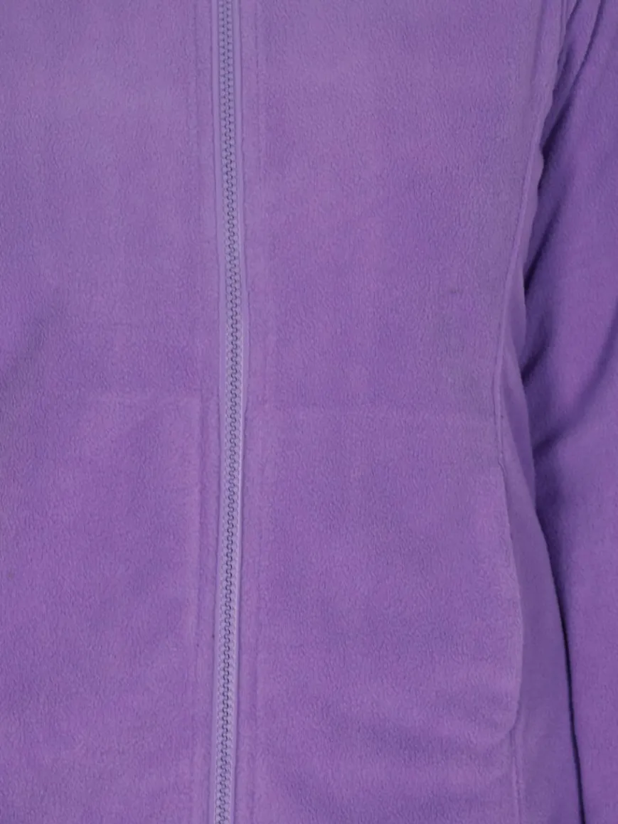 Faina Sweatshirts & Sweatjacken*Damen Fleecejacke lila uni