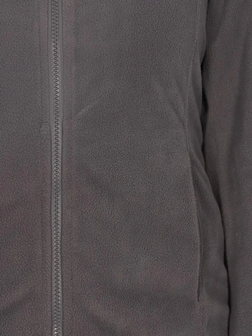 Faina Sweatshirts & Sweatjacken*Damen Fleecejacke grau uni