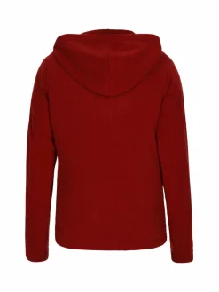 Faina Sweatshirts & Sweatjacken*Damen Fleecejacke bordeaux uni