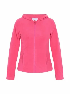 Faina Sweatshirts & Sweatjacken*Damen Fleecejacke pink uni
