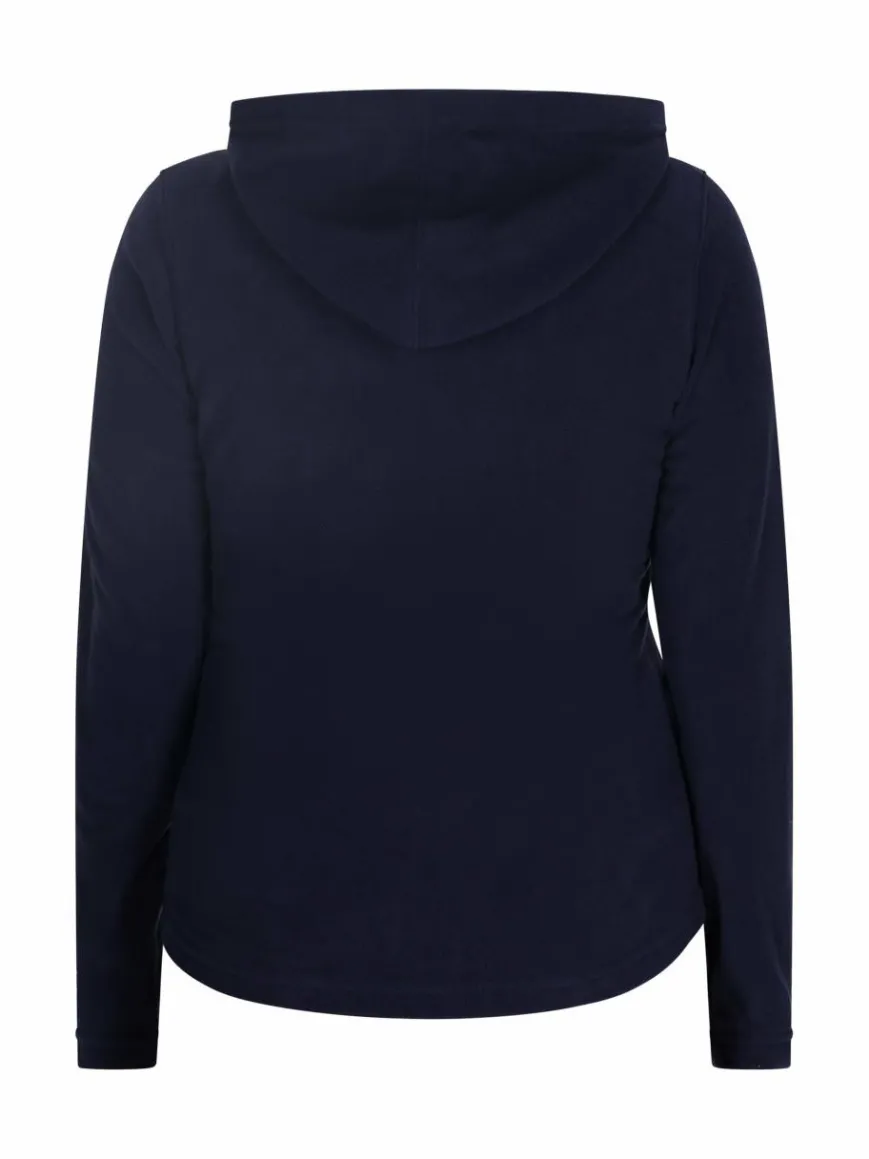Faina Sweatshirts & Sweatjacken*Damen Fleecejacke marine uni