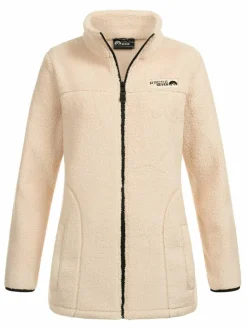Arctic Seven Sweatshirts & Sweatjacken*Damen Fleecejacke - ASDiania beige uni