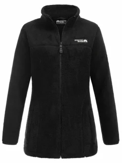 Arctic Seven Sweatshirts & Sweatjacken*Damen Fleecejacke - ASDiania schwarz uni