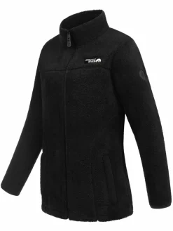 Arctic Seven Sweatshirts & Sweatjacken*Damen Fleecejacke - ASDiania schwarz uni