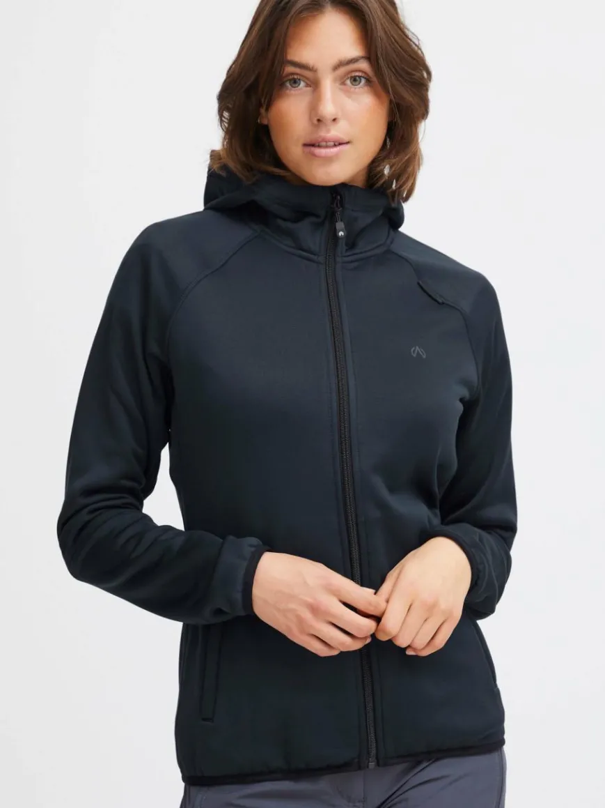 North Bend Sweatshirts & Sweatjacken*Damen Fleecejacke - NBBerta marine uni