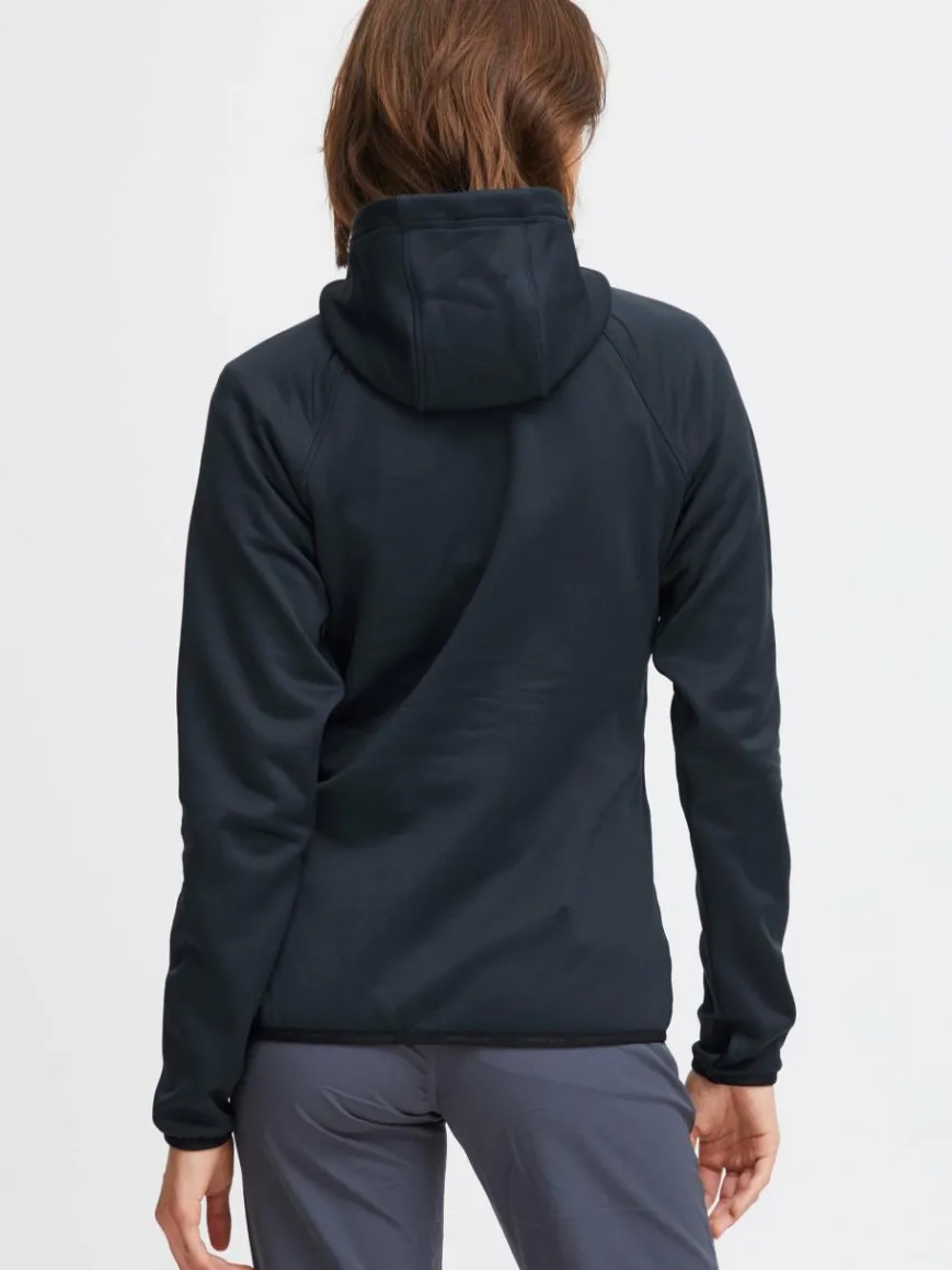 North Bend Sweatshirts & Sweatjacken*Damen Fleecejacke - NBBerta marine uni