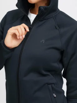 North Bend Sweatshirts & Sweatjacken*Damen Fleecejacke - NBBerta marine uni