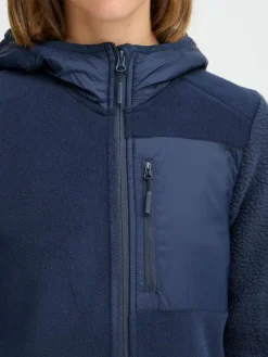 North Bend Sweatshirts & Sweatjacken*Damen Fleecejacke - NBMattea marine uni