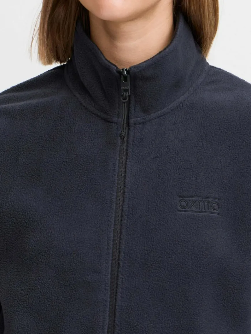 OXMO Sweatshirts & Sweatjacken|Jacken & Westen*Damen Fleecejacke - OXMARTA blau uni