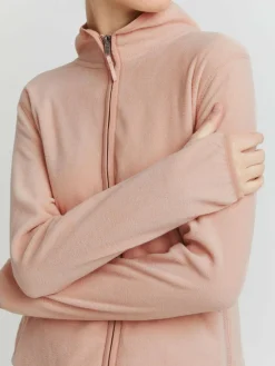 OXMO Sweatshirts & Sweatjacken*Damen Fleecejacke - OXRikka rosa uni