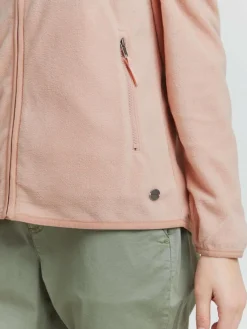 OXMO Sweatshirts & Sweatjacken*Damen Fleecejacke - OXRikka rosa uni