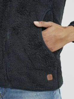 OXMO Sweatshirts & Sweatjacken*Damen Fleecejacke - OXTelsa blau uni