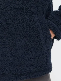 OXMO Sweatshirts & Sweatjacken*Damen Fleecejacke - OXTOLIRONE blau uni