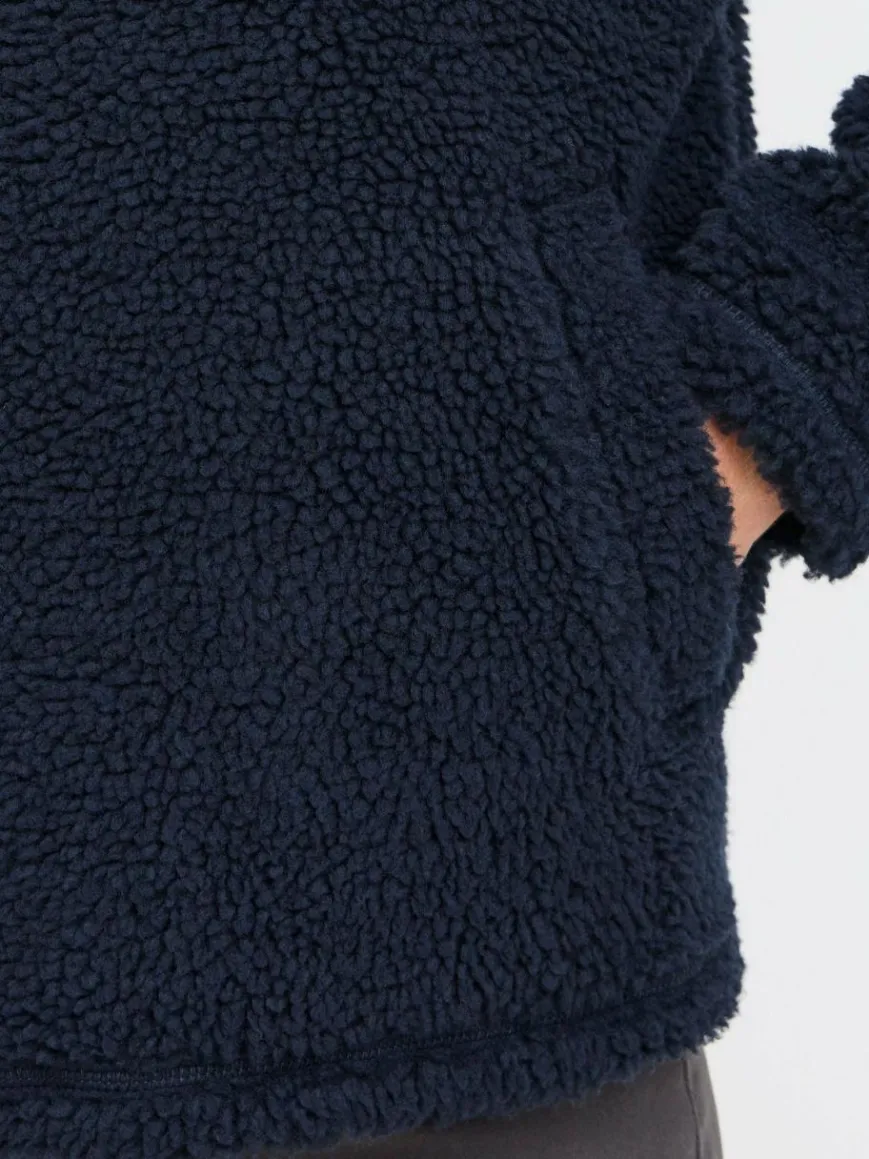 OXMO Sweatshirts & Sweatjacken*Damen Fleecejacke - OXTOLIRONE blau uni