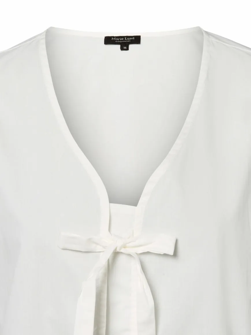Marie Lund Blusen*Damen Freizeitbluse weiß uni