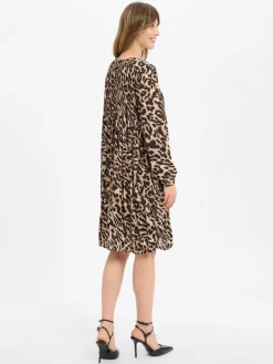 Betty Barclay Kleider*Damen Freizeitkleid braun schwarz gemustert