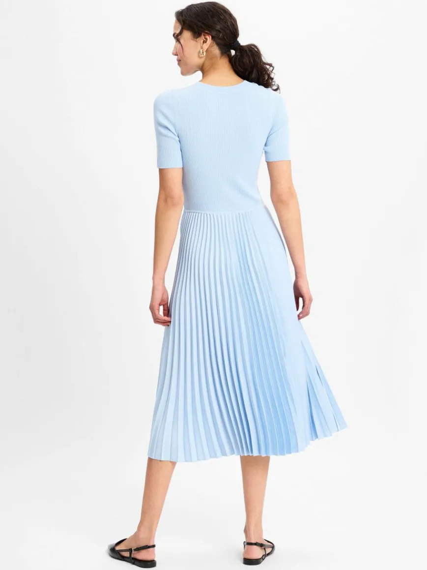 BOSS Kleider*Damen Freizeitkleid - Fadridi hellblau uni