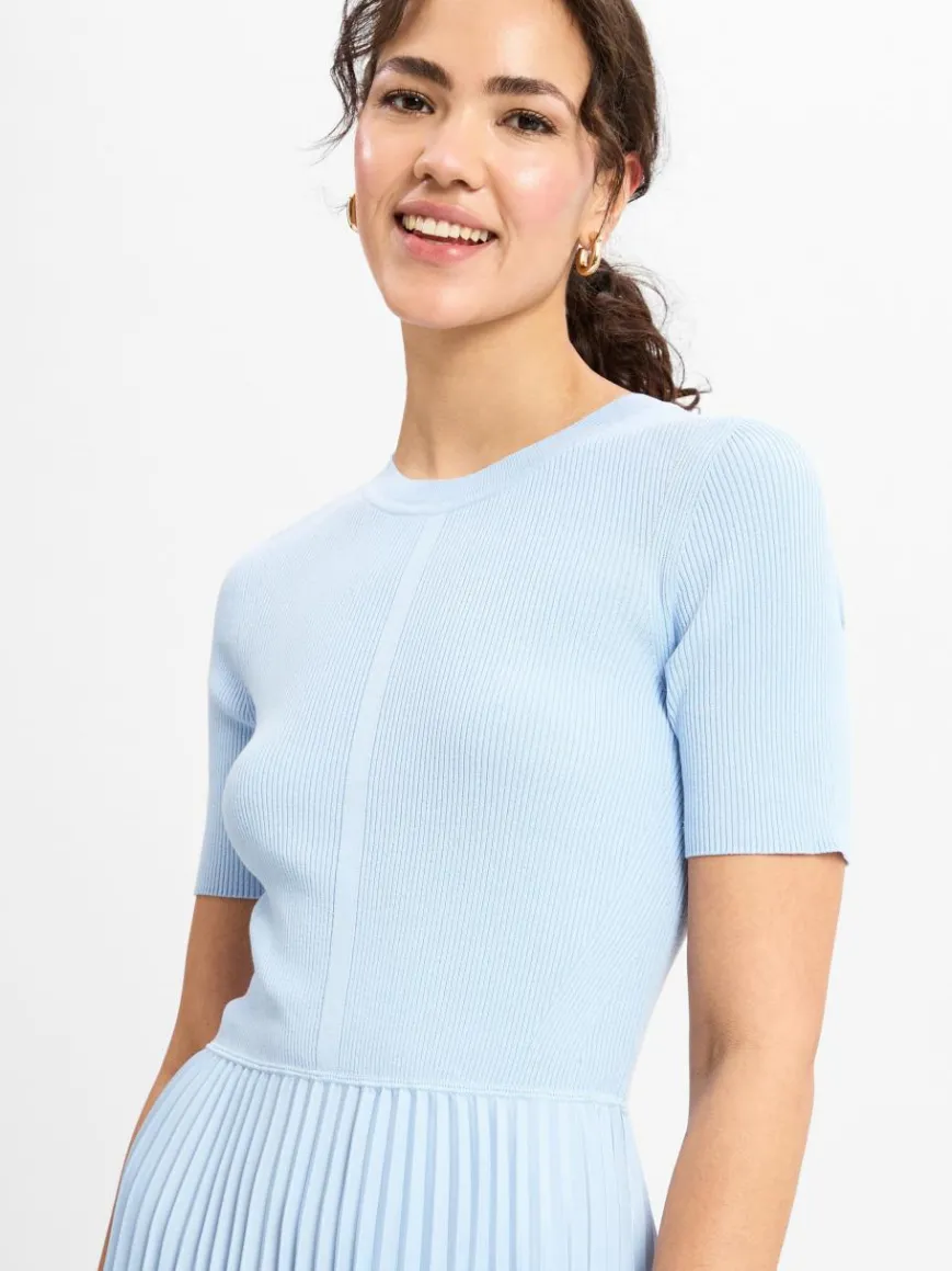 BOSS Kleider*Damen Freizeitkleid - Fadridi hellblau uni