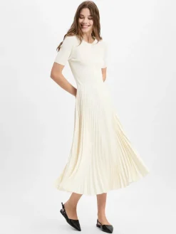 BOSS Kleider*Damen Freizeitkleid - Fadridi beige uni