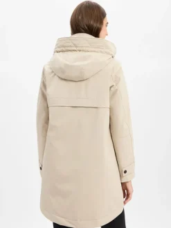 Fuchs Schmitt Jacken & Westen*Damen Funktionsmantel kitt uni