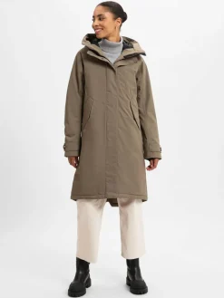 Didriksons Jacken & Westen*Damen Funktionsmantel - Luna mocca uni