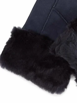 Markberg Handschuhe*Damen Fäustlinge marine uni