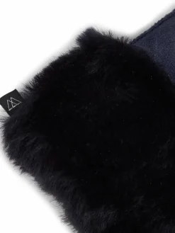 Markberg Handschuhe*Damen Fäustlinge marine uni