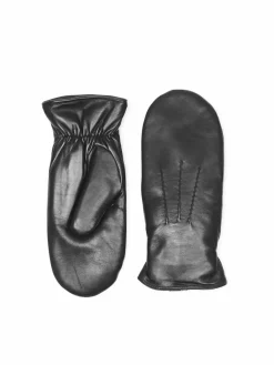 Markberg Handschuhe*Damen Fäustlinge schwarz uni