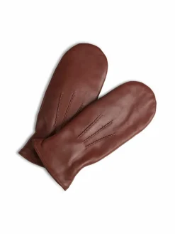 Markberg Handschuhe*Damen Fäustlinge cognac uni