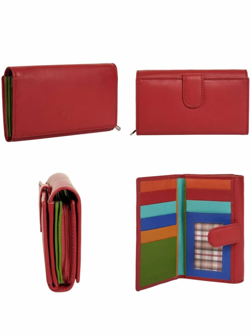 Samantha Look Taschen & Rucksäcke*Damen Geldbörse rot uni