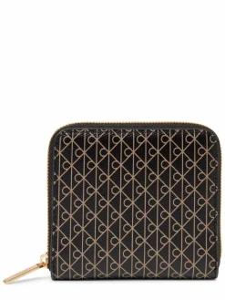 Calvin Klein Taschen & RucksÀcke*Damen Geldbörse schwarz gemustert