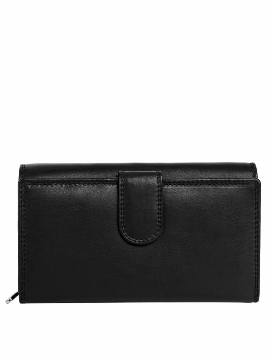 Samantha Look Taschen & Rucksäcke*Damen Geldbörse schwarz uni