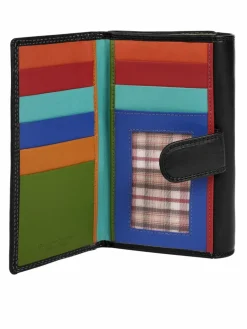 Samantha Look Taschen & Rucksäcke*Damen Geldbörse schwarz uni