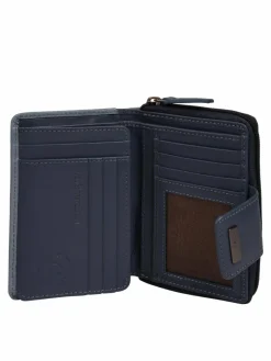 Bugatti Taschen & Rucksäcke*Damen Geldbörse blau uni