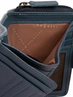 Bugatti Taschen & Rucksäcke*Damen Geldbörse blau uni