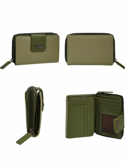 Bugatti Taschen & Rucksäcke*Damen Geldbörse grün uni