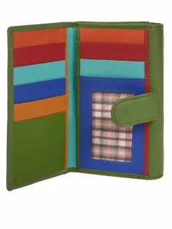 Samantha Look Taschen & Rucksäcke*Damen Geldbörse grün uni