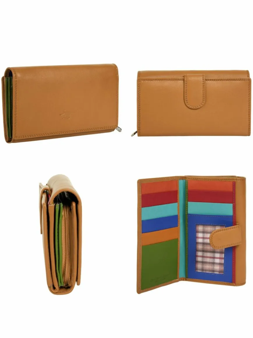 Samantha Look Taschen & Rucksäcke*Damen Geldbörse gelb uni