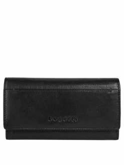 Bugatti Taschen & RucksÀcke*Damen Geldbörse schwarz uni