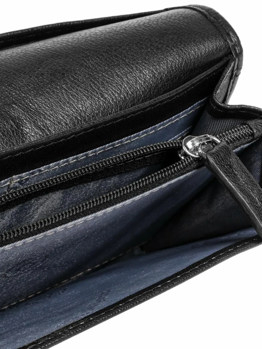 Bugatti Taschen & Rucksäcke*Damen Geldbörse schwarz uni