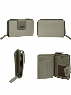 Bugatti Taschen & Rucksäcke*Damen Geldbörse hellgrau uni