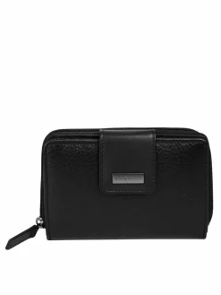 Bugatti Taschen & RucksÀcke*Damen Geldbörse schwarz uni