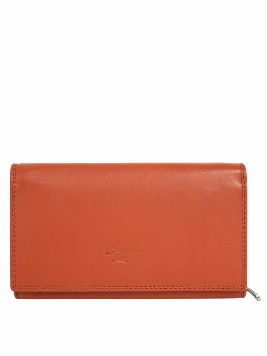 Samantha Look Taschen & Rucksäcke*Damen Geldbörse orange uni