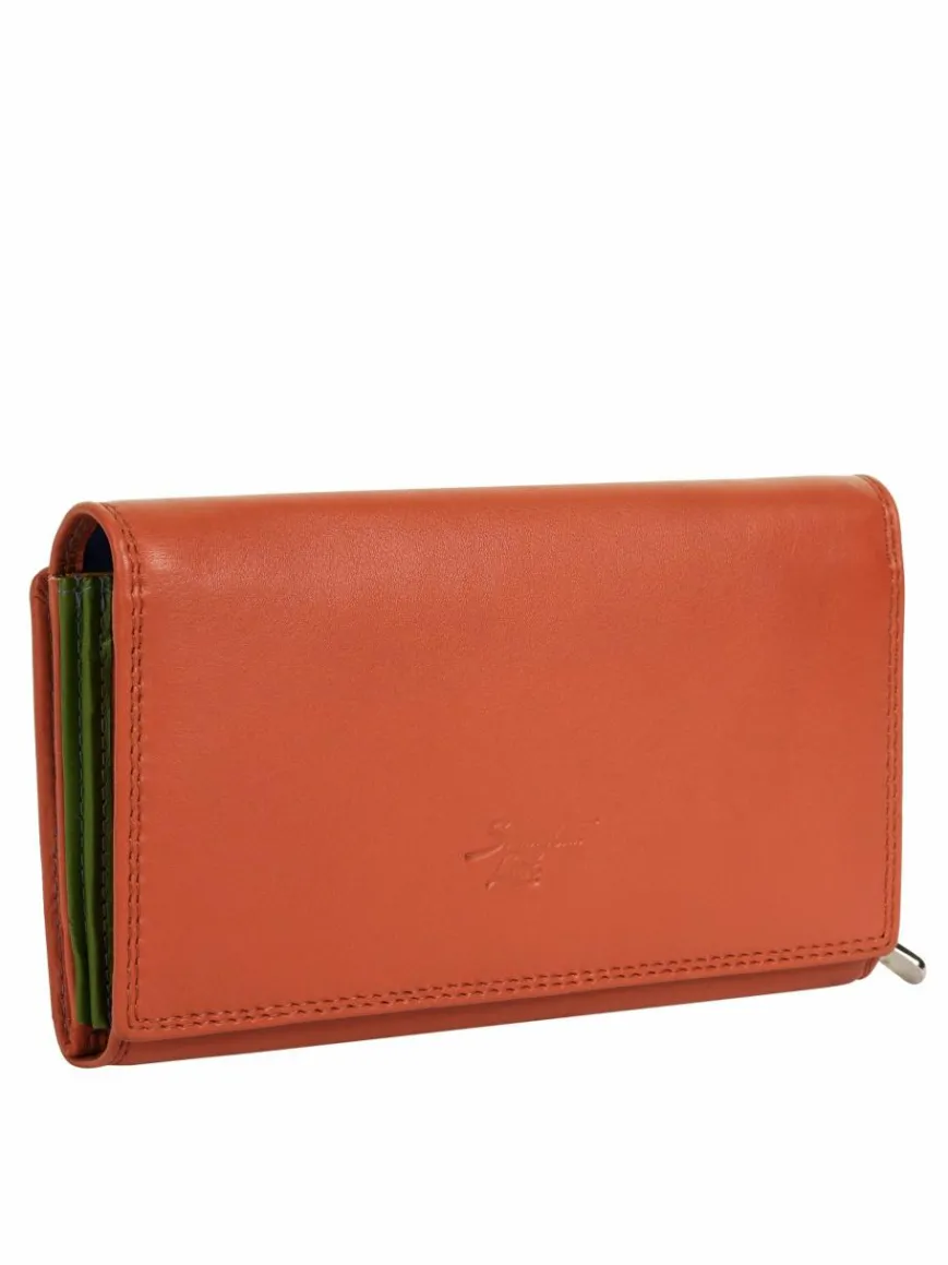 Samantha Look Taschen & Rucksäcke*Damen Geldbörse orange uni