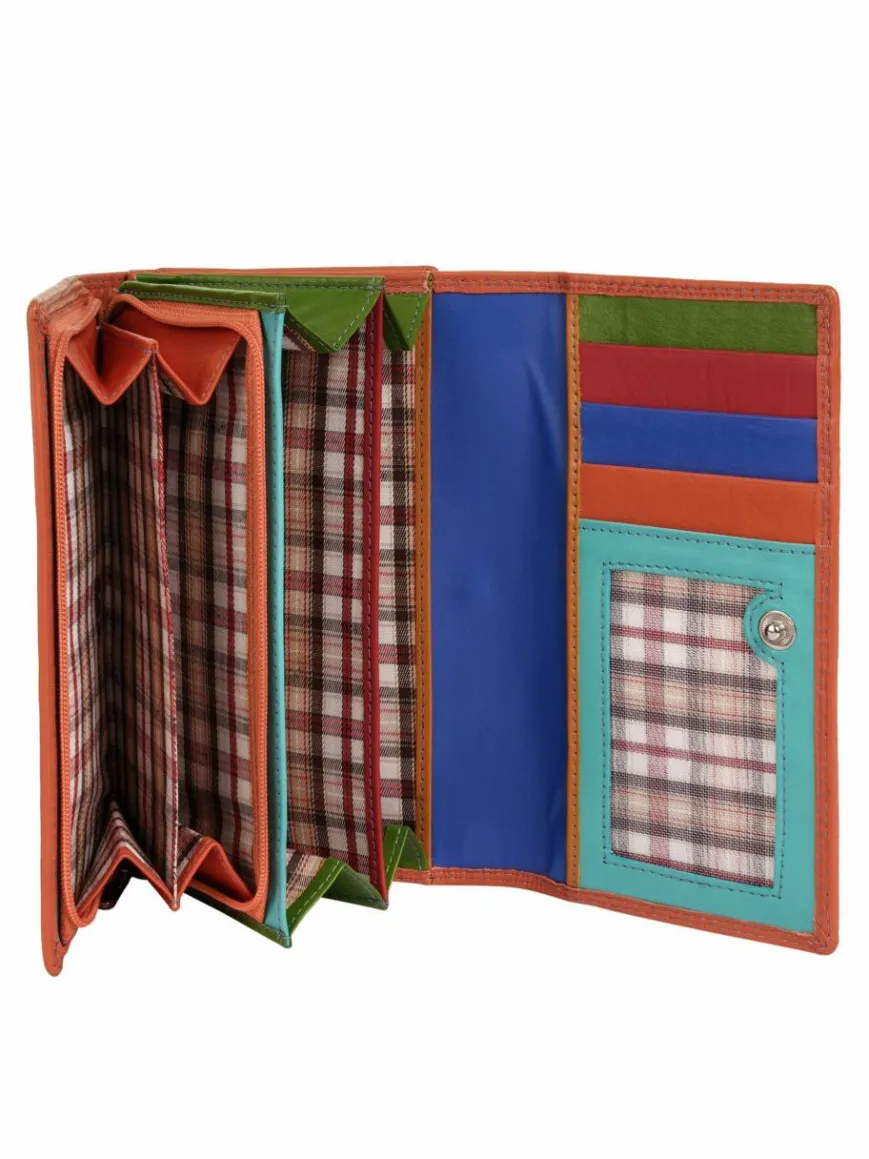 Samantha Look Taschen & Rucksäcke*Damen Geldbörse orange uni