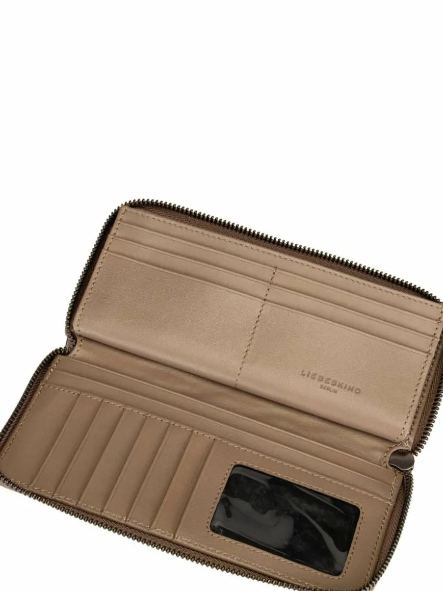 Liebeskind Berlin Taschen & Rucksäcke*Damen Geldbörse - Gigi Wallet L Sheep Natural hellgrau uni