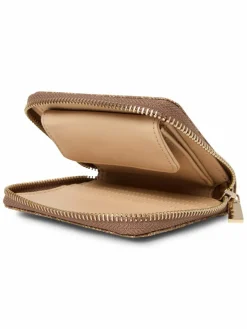 GUESS Taschen & Rucksäcke*Damen Geldbörse - Laurel camel braun gemustert