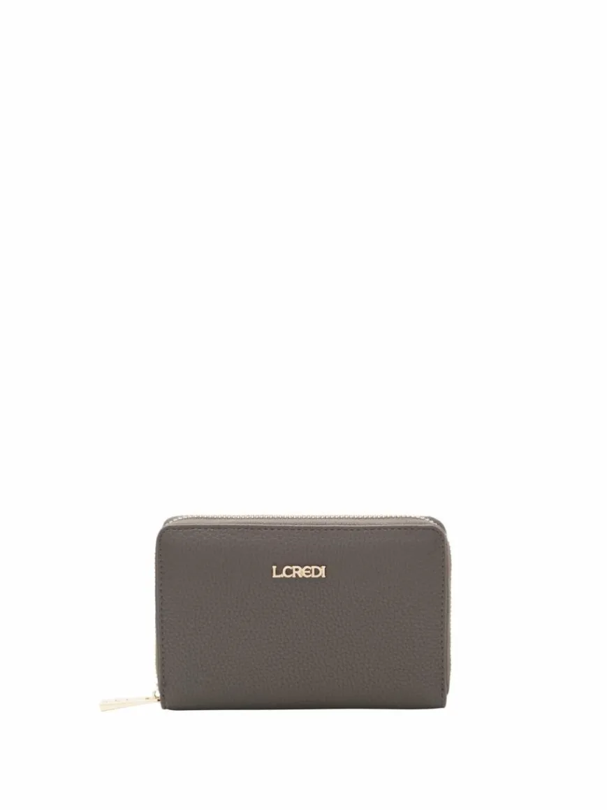 L.Credi Taschen & Rucksäcke*Damen Geldbörse - Perla taupe uni