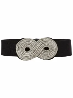 Vila Gürtel*Damen Gürtel - Vikian schwarz uni