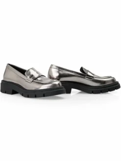 Marc Cain Slipper*Damen Halbschuh silber uni